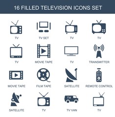 Poster - television icons