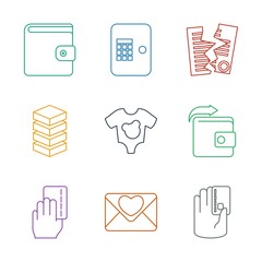 Poster - 9 card icons