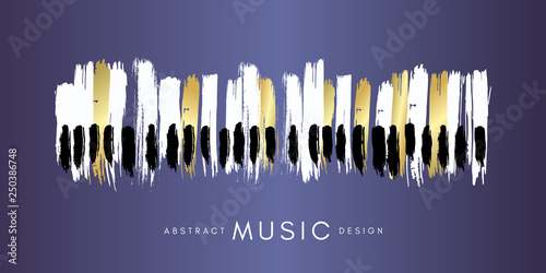 Dekoracja na wymiar  plakat-koncertu-fortepianowego-koncepcyjna-ilustracja-muzyki-abstrakcyjny-styl-fioletowe-tlo-z