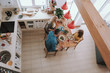 © Yakobchuk Olena - Loving parents having dinner with their cute daughter at home