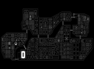 City Concept Architect Blueprint 