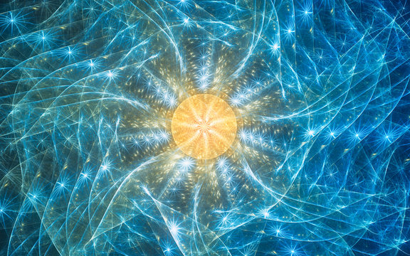 digital generated image in the form of abstract geometric shapes of various shades and colors for use in web design and computer graphics