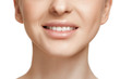© master1305 - The beautiful female face. The perfect and clean skin of face on white. The beauty, care, skin, treatment, health, spa, cosmetic concept