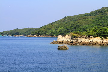 Canvas Print - the area of Ko Lau Wan at hk