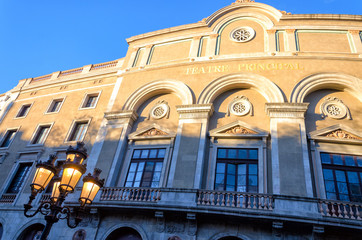 Sticker - Main theater building in Barcelona