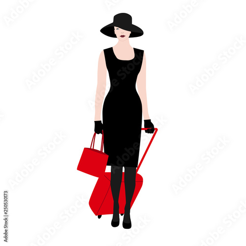 stylish luggage for women