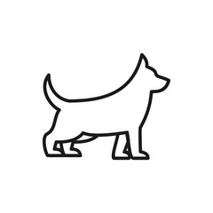 Wall Mural - dog cat vector logo