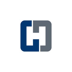 Wall Mural - letter h and g vector logo