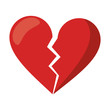 love broken heart symbol