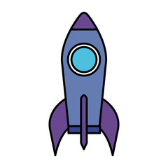 Sticker - rocket launcher isolated icon