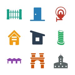 Poster - 9 architecture icons