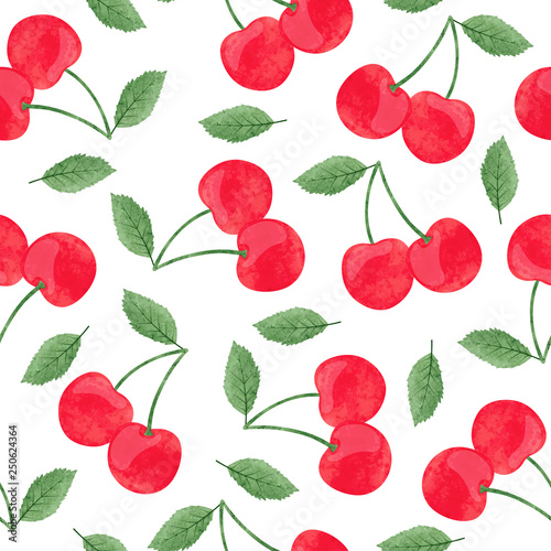 Seamless vector watercolor ...