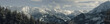 Allgäu - Bergkette - Winter - Alpen - Panorama