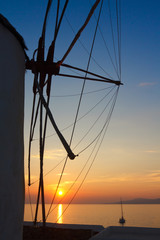 Poster - Les Moulins de Mikonos, Grèce