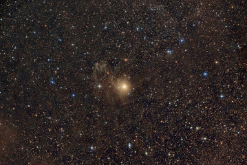 Wall Mural - nebula around the star be cam