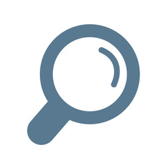 Poster - magnifying glass icon