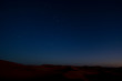 Sternenhimmel in der nächtlichen Sahara