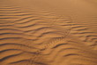Käferspur in den roten Sanddünen Merzougas, Marokko