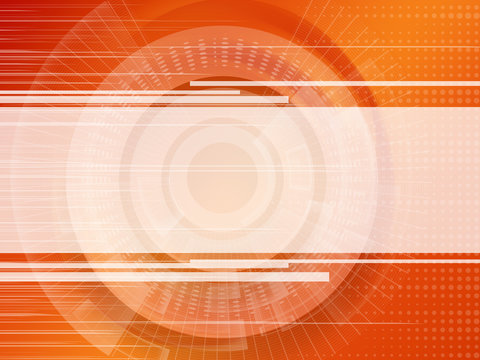 Blank technology banner on spectral colors 