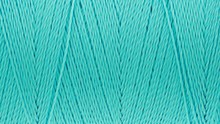Macro Picture Of Thread Texture Turquoise Color Background