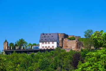 Wall Mural - Die Kyrburg in Kirn