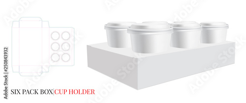 Cup Holder Template Vector With Cut Laser Layers Coffee Cup Holder Template Vector With Cut Laser Layers Coffee