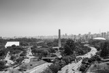 Fototapeta Boho - aerial view of sao paulo city