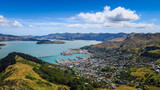 Fototapeta Do pokoju - Christchurch Gondola and Mount Pleasant in New-Zealand