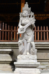 Poster - Traditional sculpture art in temples in Bali