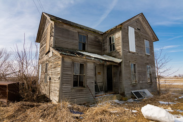 Abandoned farmhouse