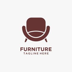 Wall Mural - Sofa furniture logo design