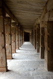 Fototapeta Na drzwi - Pillared Corridor, Lepakshi