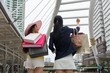 © Paisan - Women enjoying the weekend shopping and look forward to next shopping mall
