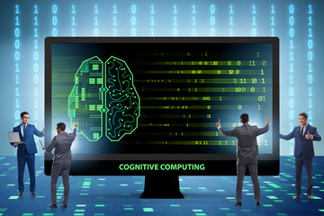cognitive computing and machine learning concept