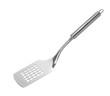 © New Africa - Metal spatula on white background. Kitchen utensils