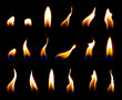 candle flame overlay candle flame light