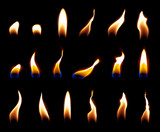 candle flame overlay candle flame light