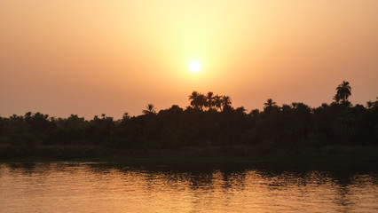 Sticker - Nile River Sunset