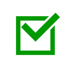 check icon vector. check mark icon. check list button icon