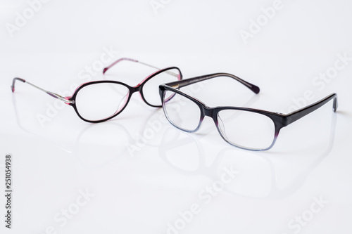 Fotomural Stylish glasses for women with monofocal lenses