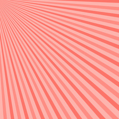 Wall Mural - Abstract pink sunbeams background. Vector illustration.