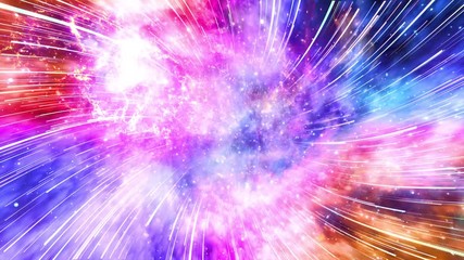 Wall Mural - Space Wormhole Tunnel (Time Travel) 4K
