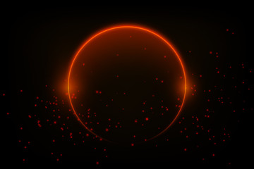 Poster - Nice colorful glowing circle  background for your creative work. vector illustration