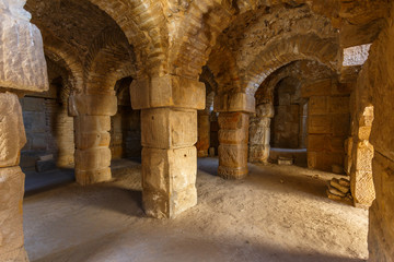 Sticker - Ruins of the ancient Uthina (Oudna, Oudhna) town, Tunisia