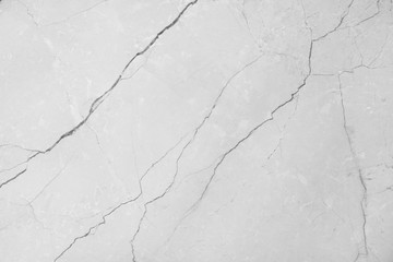 Wall Mural - Patterns of nature white marble with black curly abstract texture for background