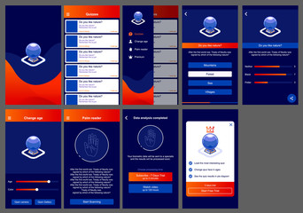 horoscope ui design app android 