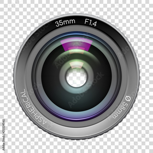 Cuadros en Lienzo Highly detailed video or photo camera lens
