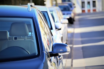 Wall Mural - An Image of a car, traffic