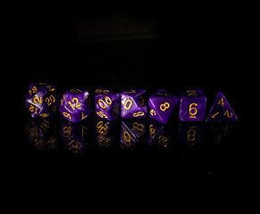  set of dice d6 d10 d20