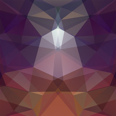 Wall Mural - Abstract geometric style background. Purple, brown colors. Vector illustration